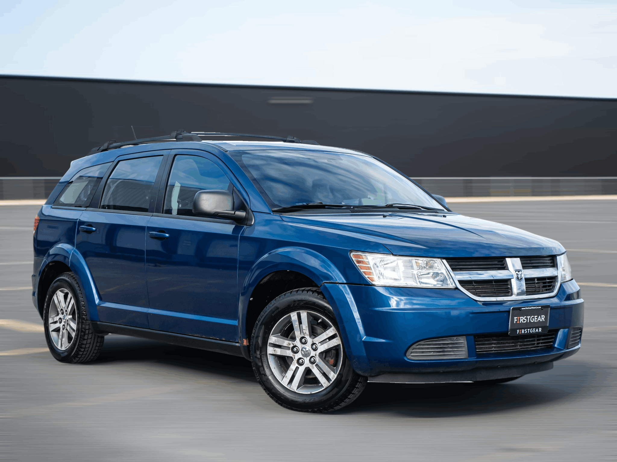 Blue 2010 Dodge Journey SUV / Crossover Front-Wheel Drive Automatic