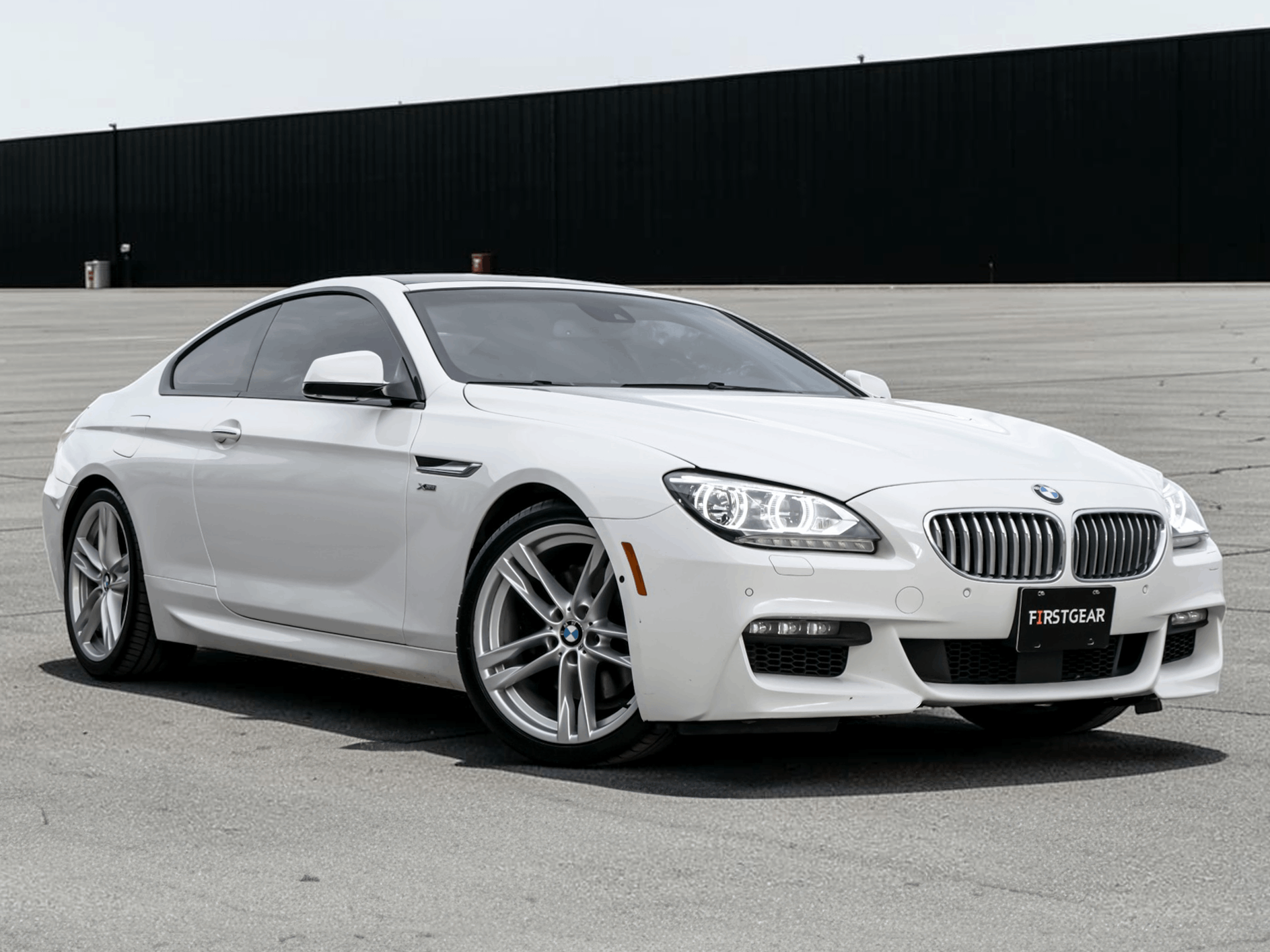 White 2012 BMW 6 Series Coupe All-Wheel Drive Automatic