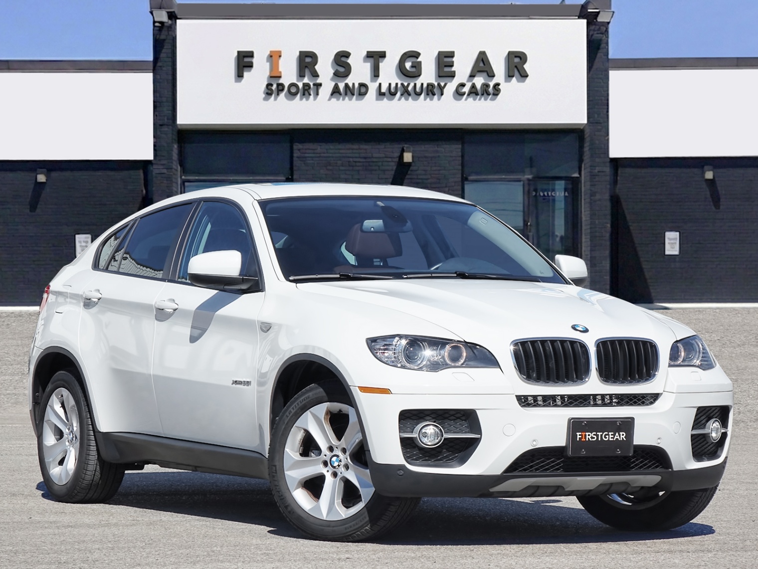 White 2012 BMW X6 SUV / Crossover All-Wheel Drive Automatic