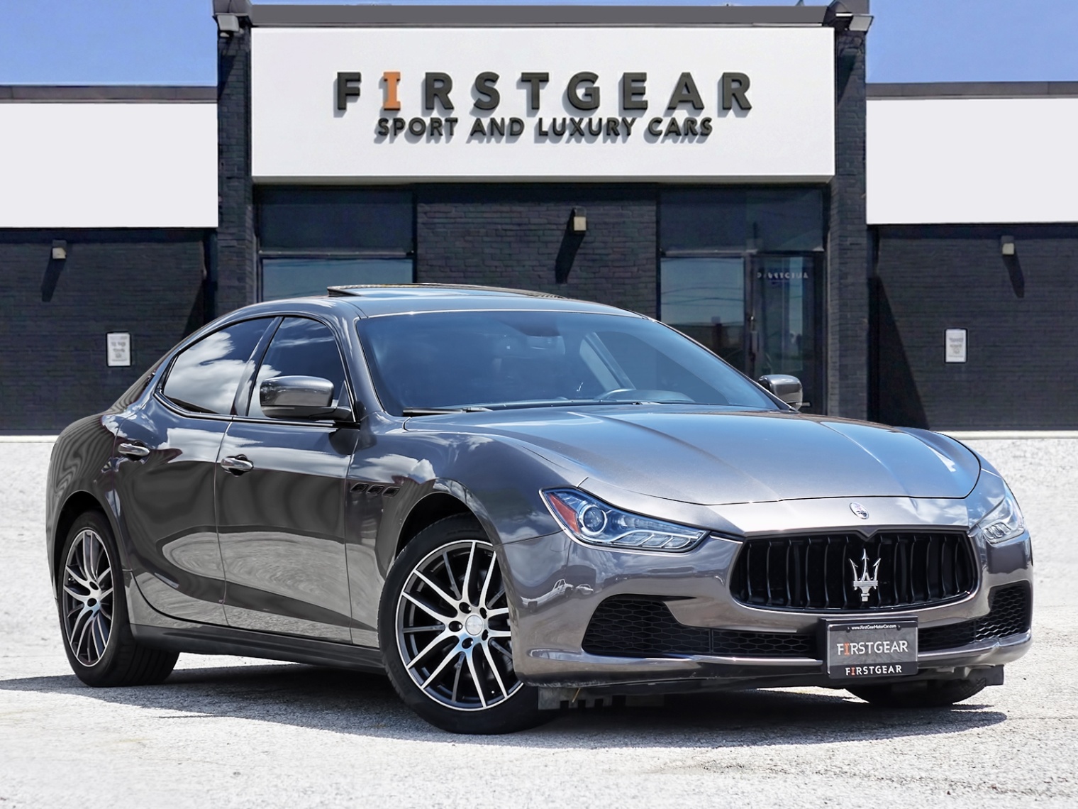 Brown 2014 Maserati Ghibli Sedan Rear-Wheel Drive Automatic