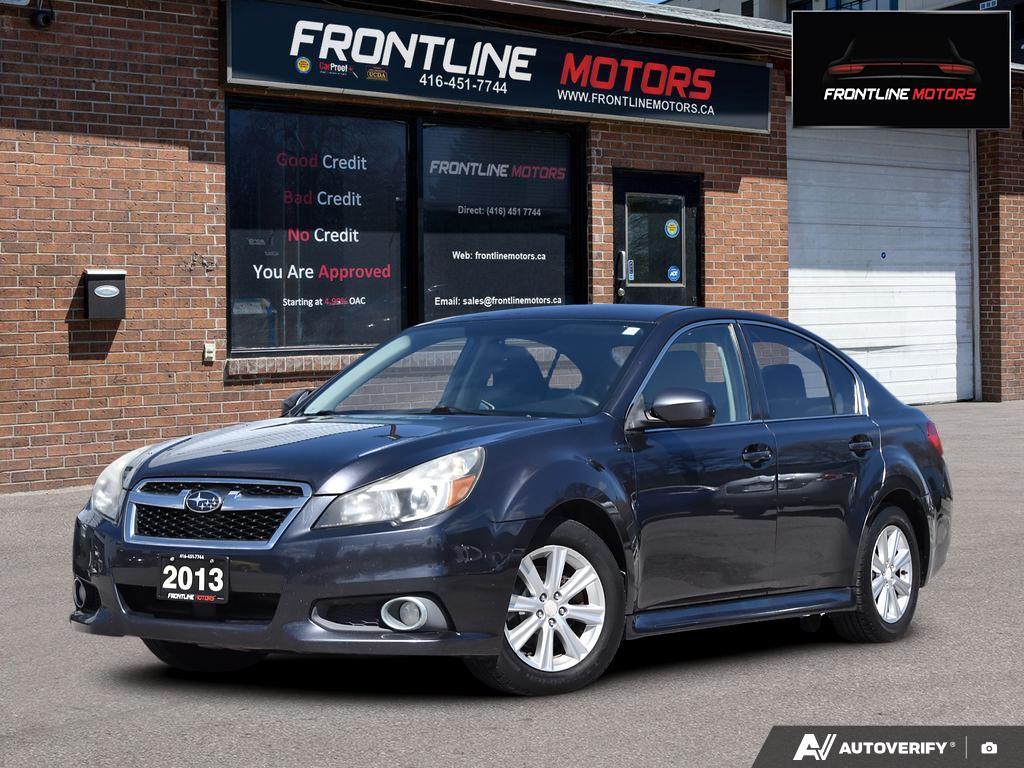 Gray 2013 Subaru Legacy Sedan All-Wheel Drive Automatic