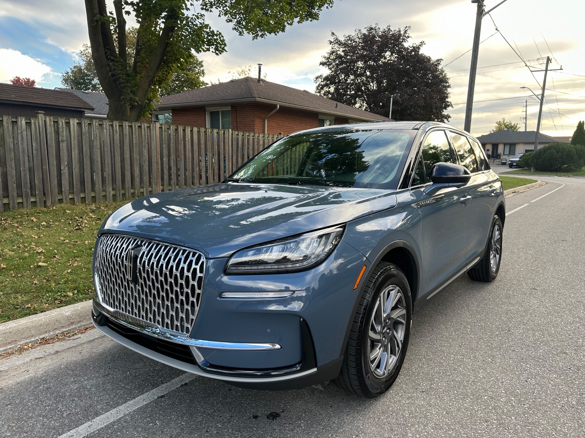 Blue 2025 Lincoln Corsair SUV / Crossover All-Wheel Drive Automatic