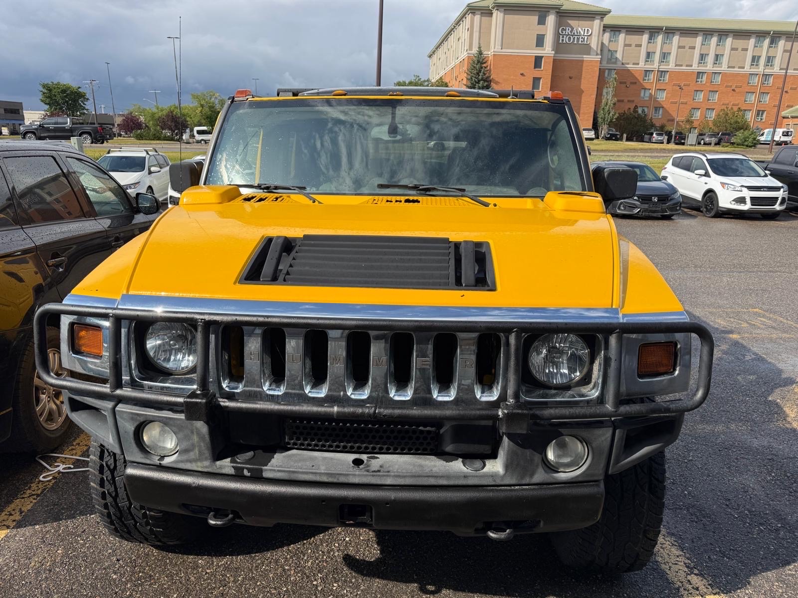 Yellow 2005 Hummer H2 SUV / Crossover Four-Wheel Drive Automatic