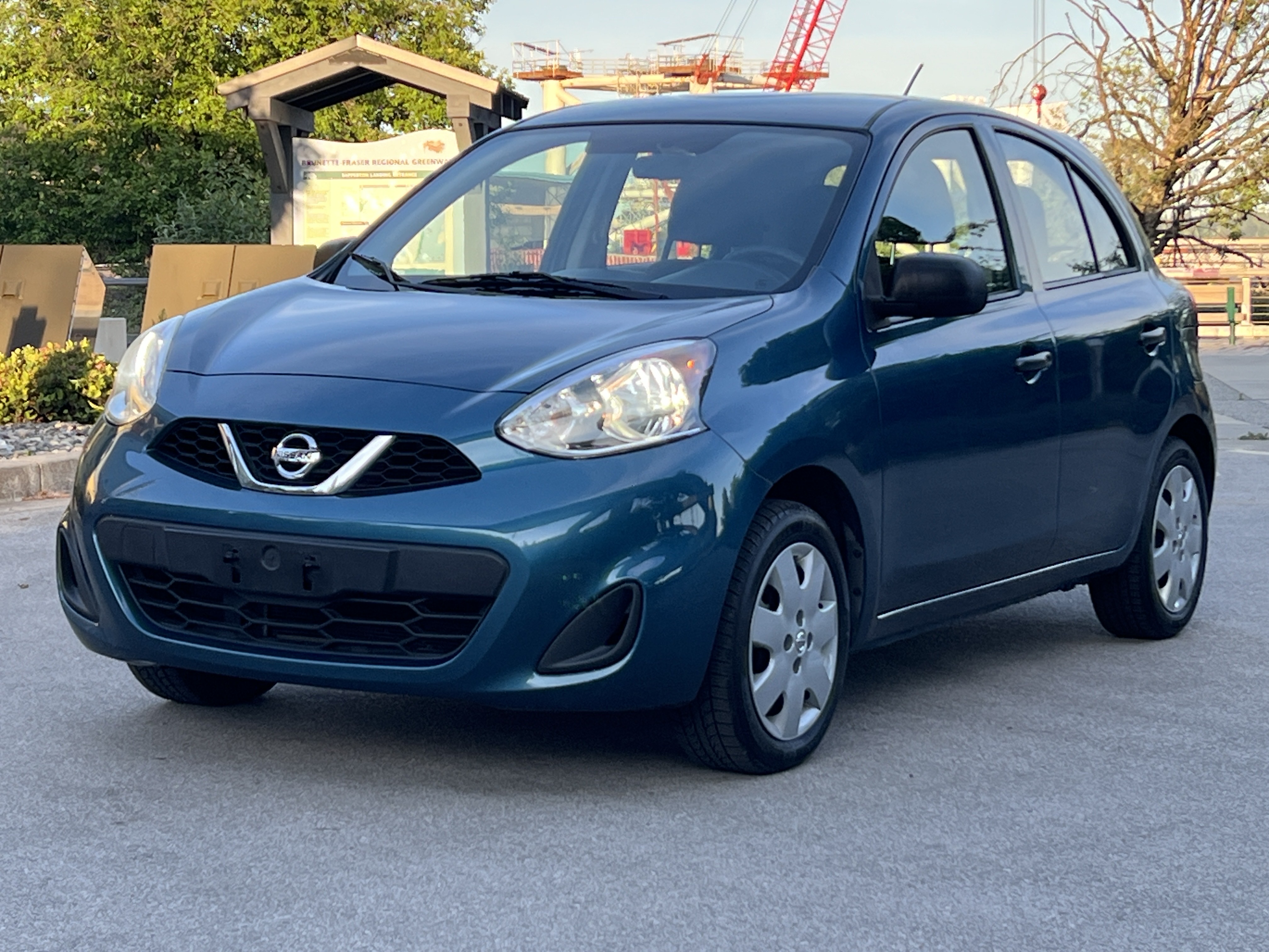 Light Blue 2016 Nissan Micra Hatchback 5-Speed Manual