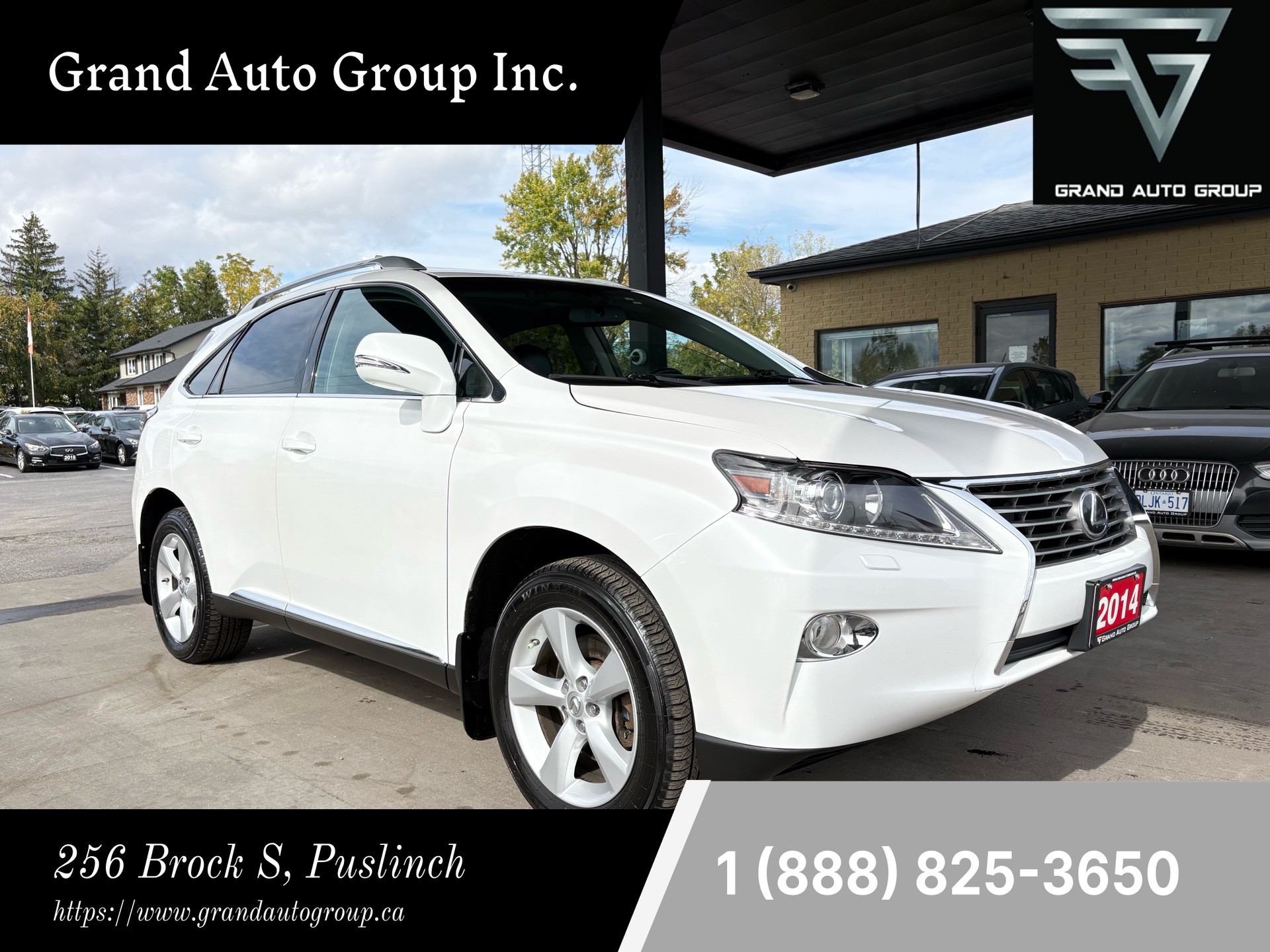 Pearl White 2014 Lexus RX SUV / Crossover All-Wheel Drive Automatic