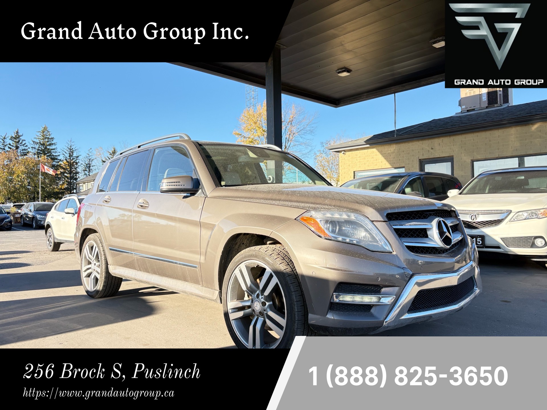 Metallic Golden Brown 2014 Mercedes-Benz GLK SUV / Crossover All-Wheel Drive Automatic