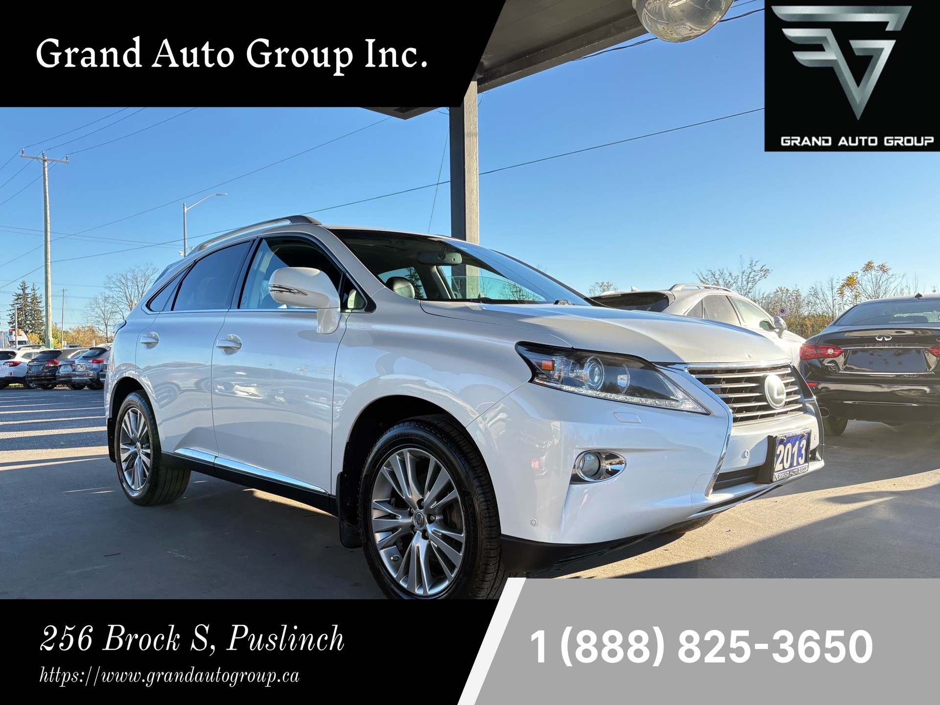 Pearl White 2013 Lexus RX SUV / Crossover All-Wheel Drive Automatic