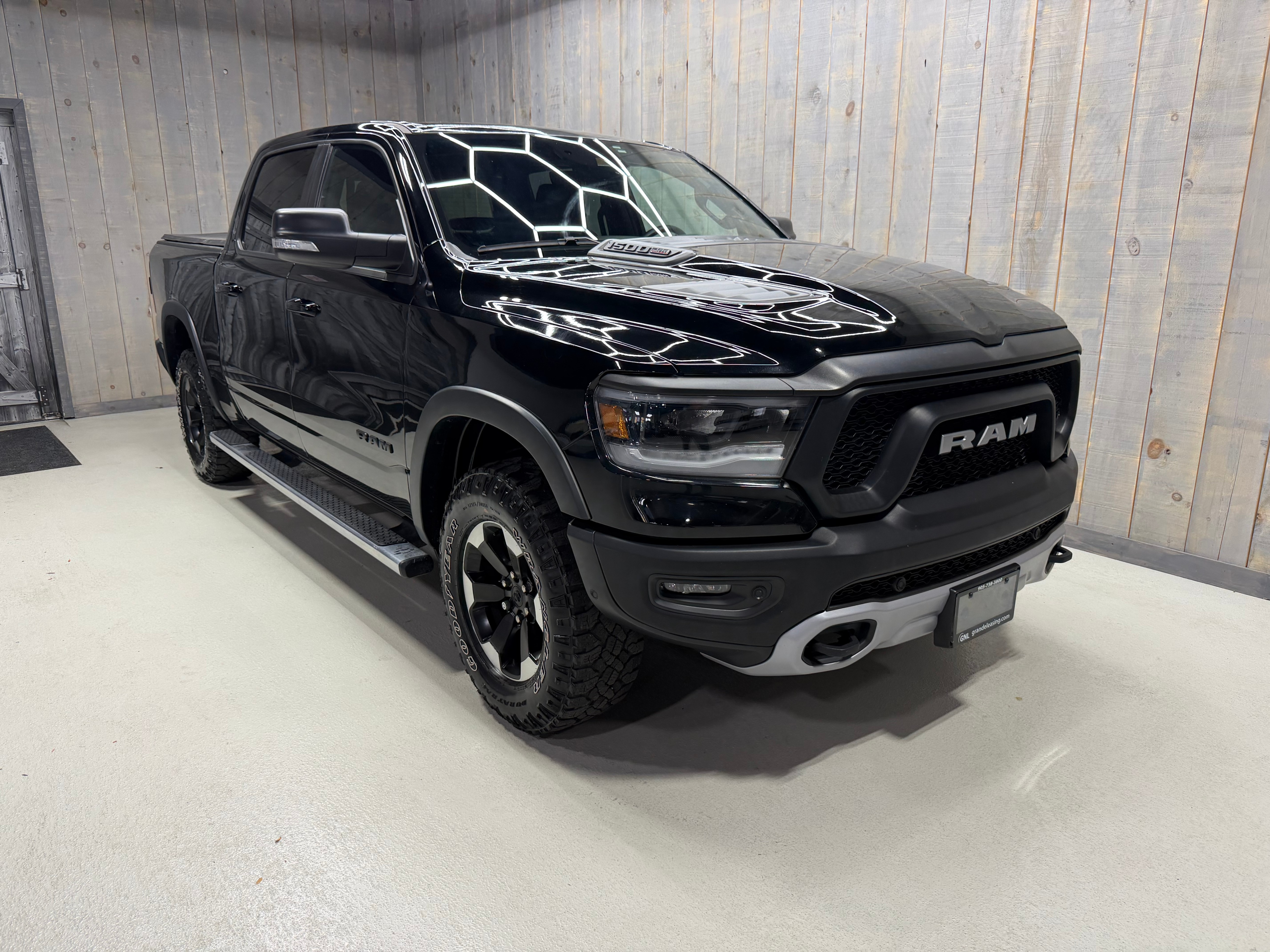 Black 2022 RAM 1500 Pickup Truck Four-Wheel Drive Automatic