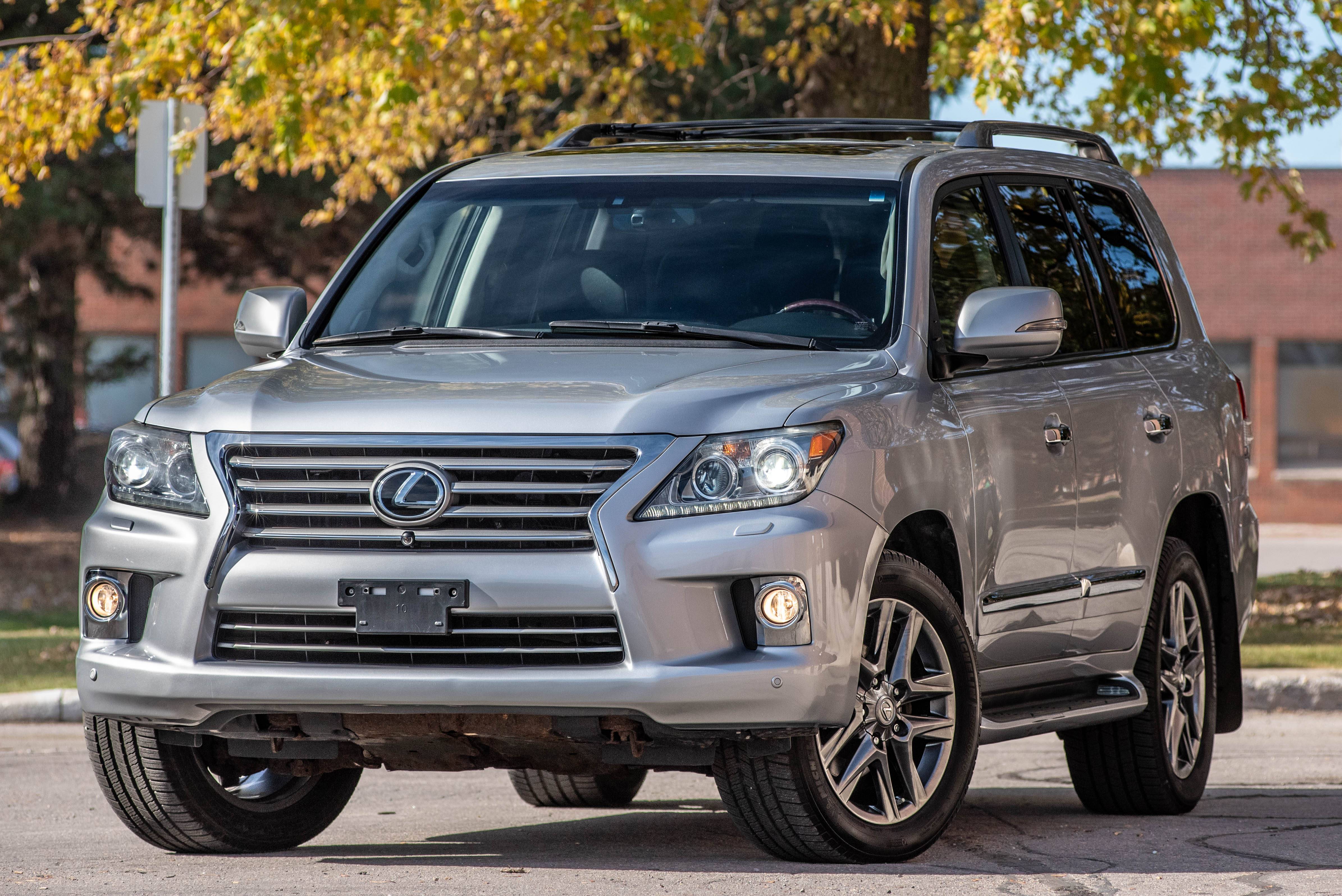Silver 2013 Lexus LX SUV / Crossover All-Wheel Drive Automatic