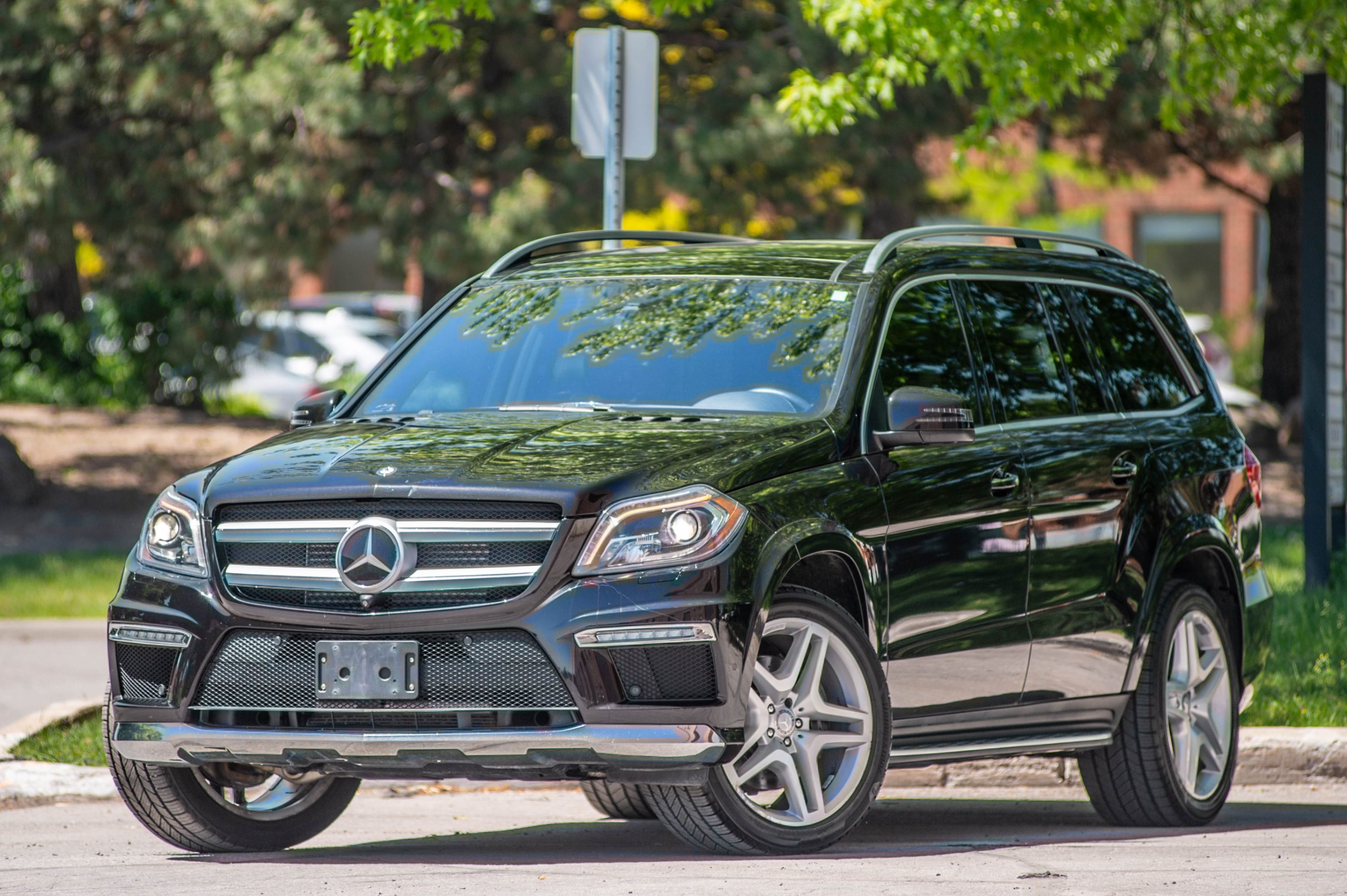 Black 2015 Mercedes-Benz GL-Class GL 350 BlueTEC 4MATIC SUV / Crossover All-Wheel Drive Automatic