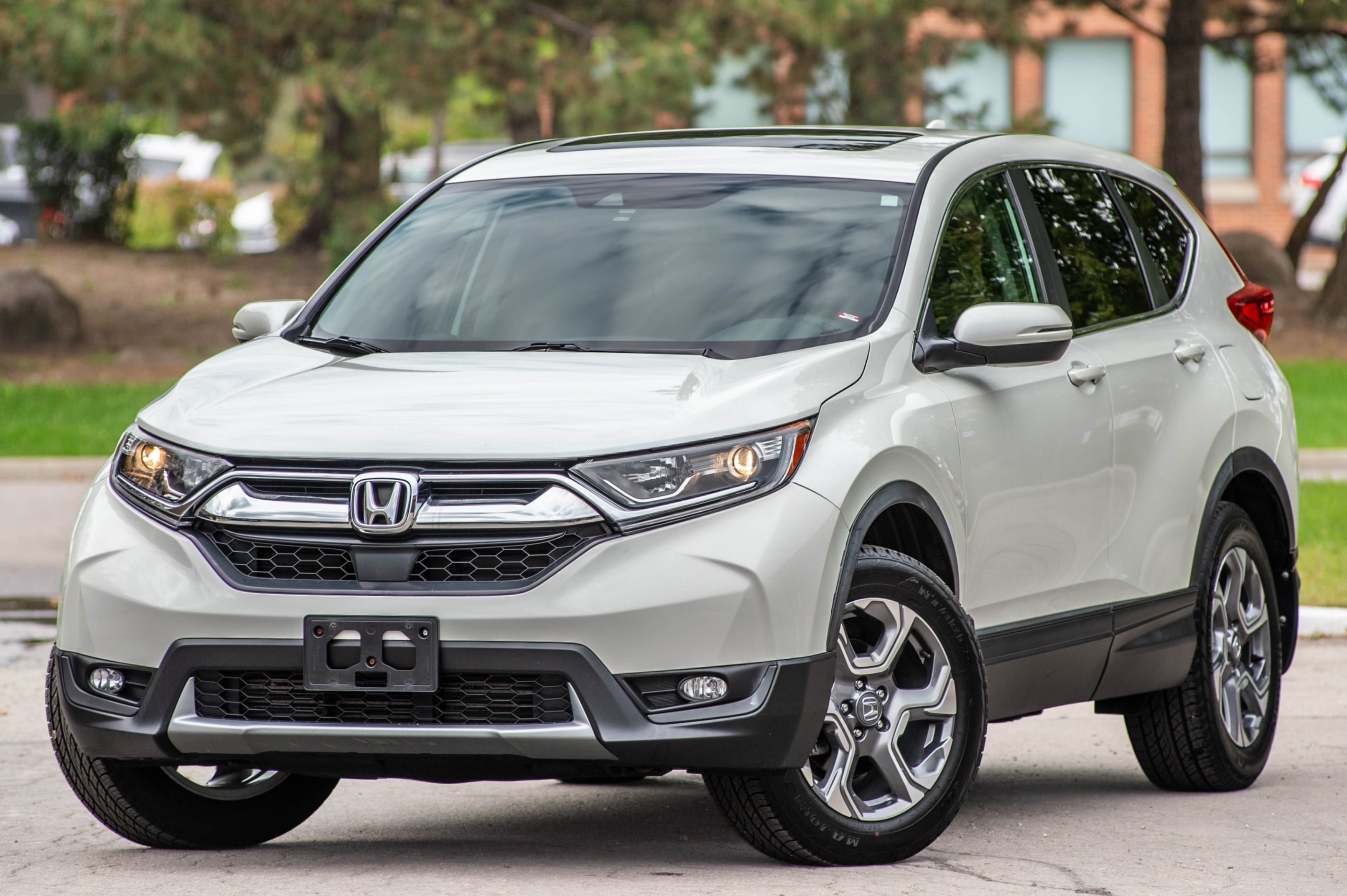 Gray 2017 Honda CR-V SUV / Crossover All-Wheel Drive Automatic