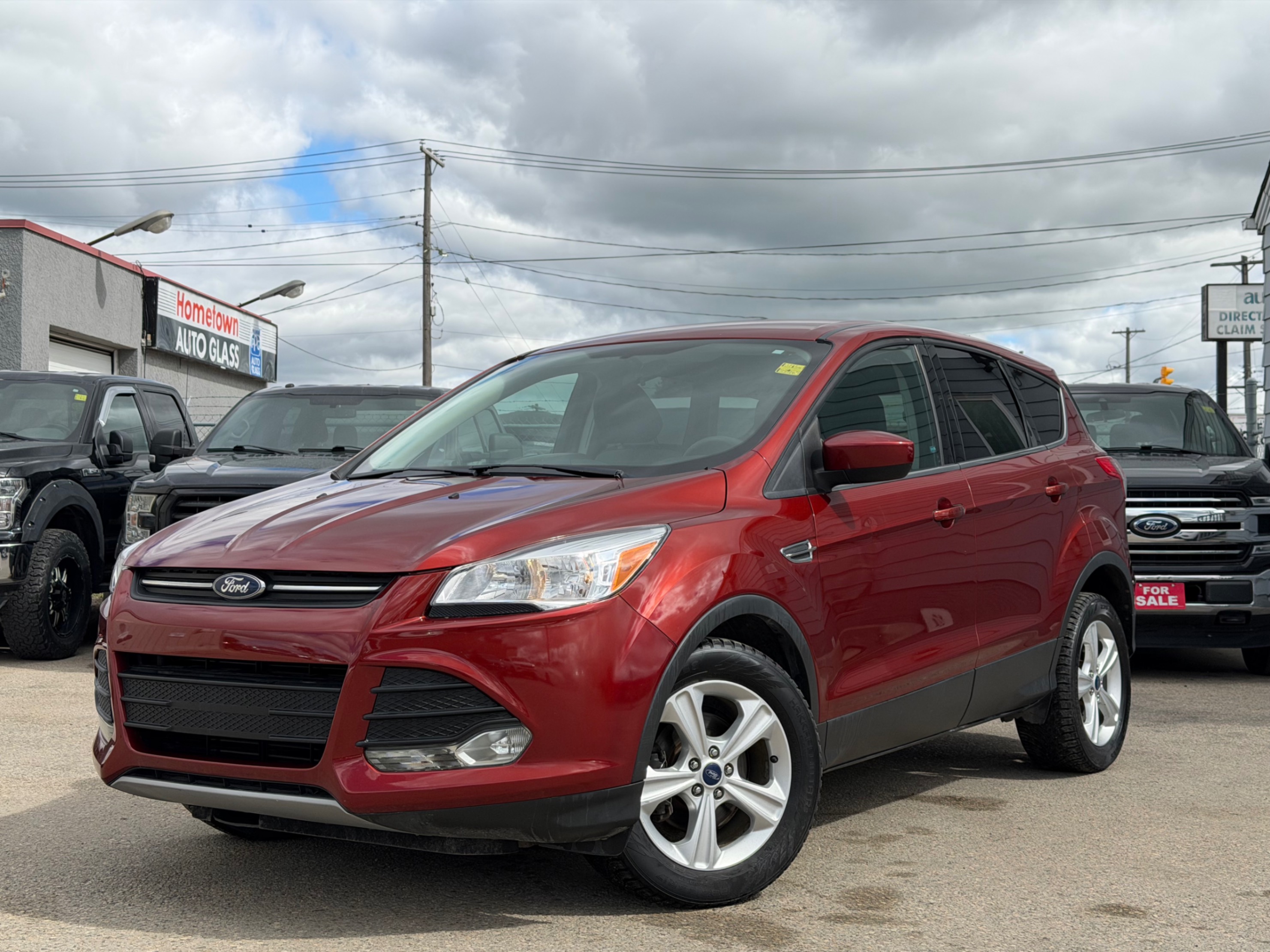Orange 2015 Ford Escape SUV / Crossover Front-Wheel Drive Automatic