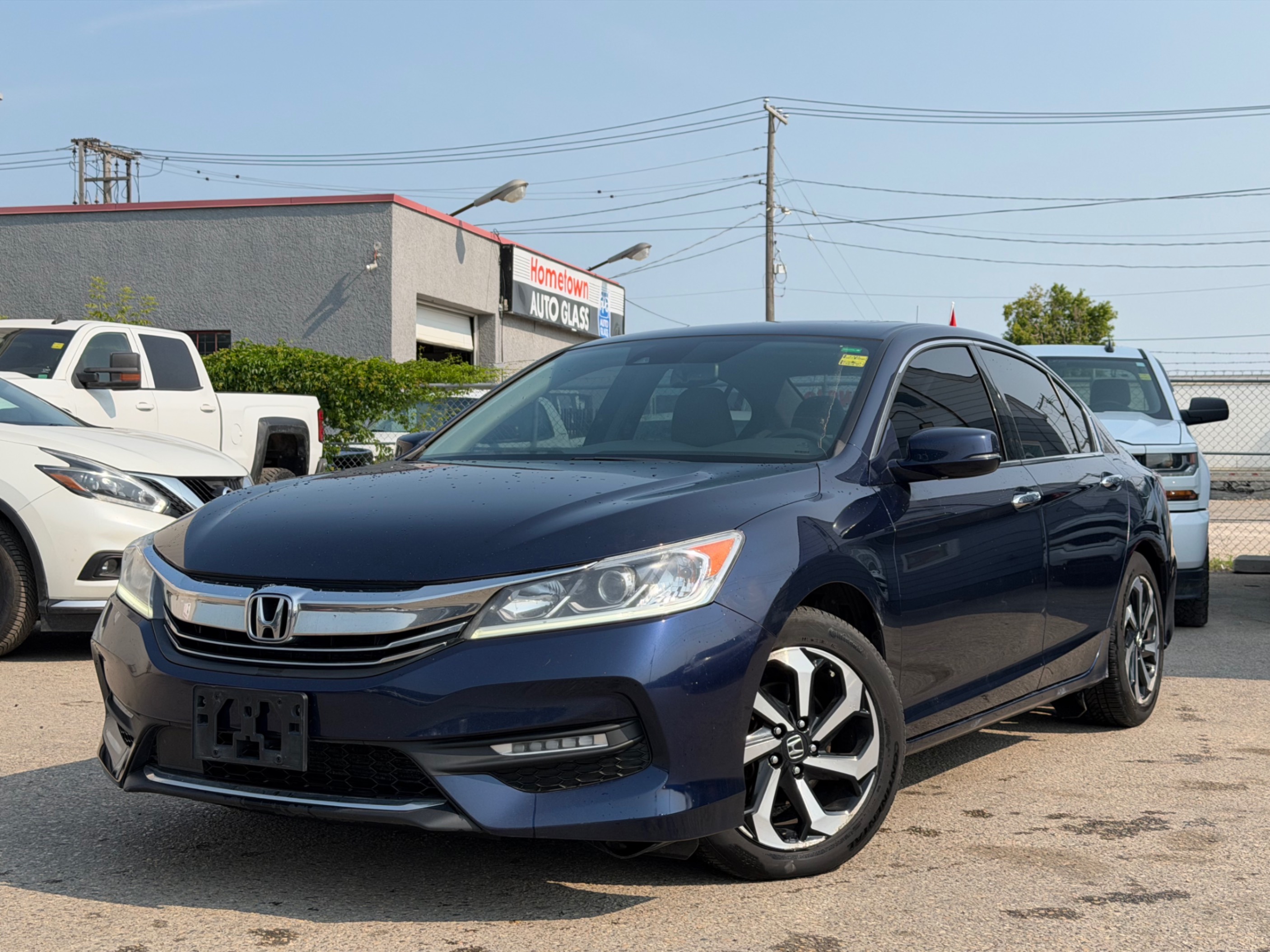 Blue 2017 Honda Accord Sedan Front-Wheel Drive Automatic