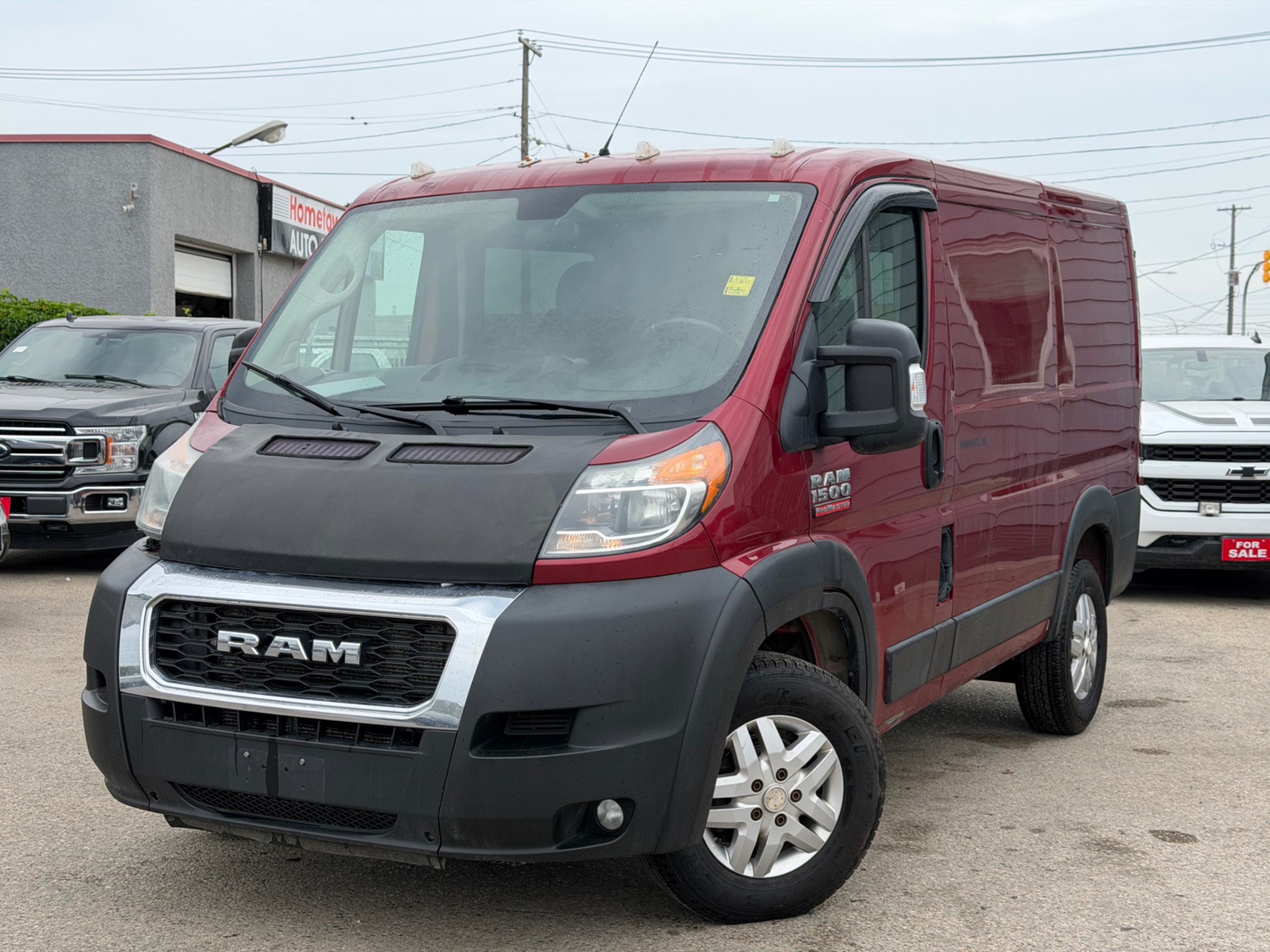 Red 2021 RAM ProMaster Van Front-Wheel Drive Automatic