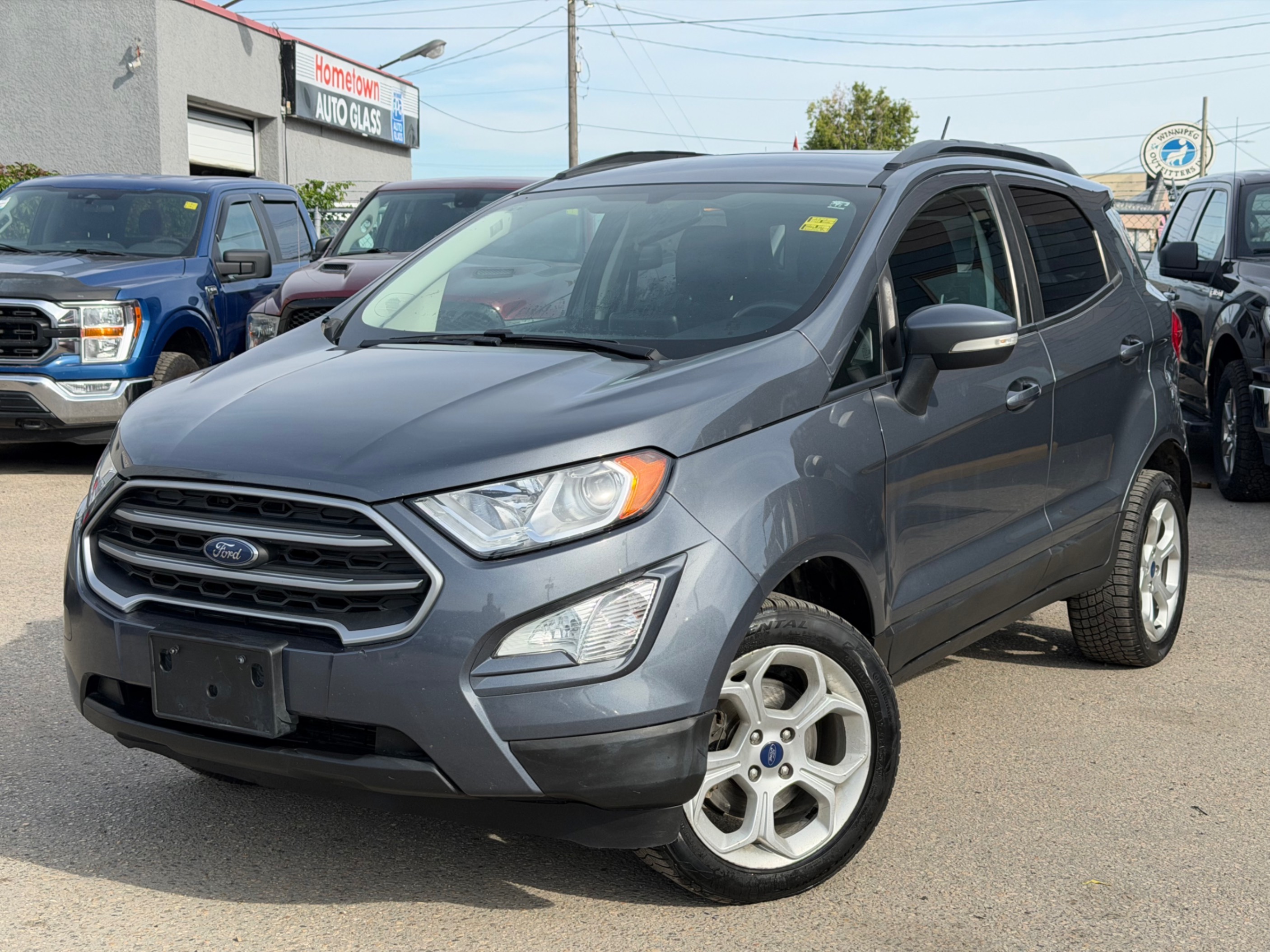 Gray 2022 Ford EcoSport SUV / Crossover All-Wheel Drive Automatic