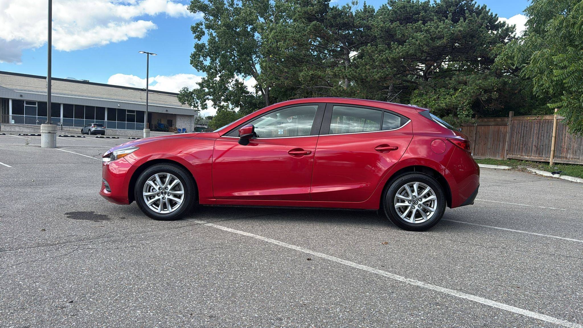 Red 2018 Mazda MAZDA3 Sport Hatchback Automatic