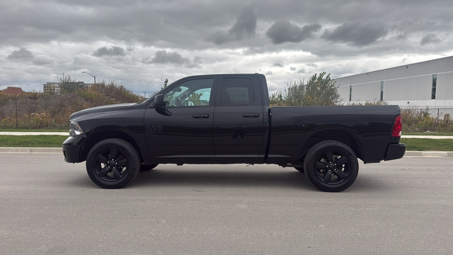 Black 2021 RAM 1500 Pickup Truck Four-Wheel Drive Automatic