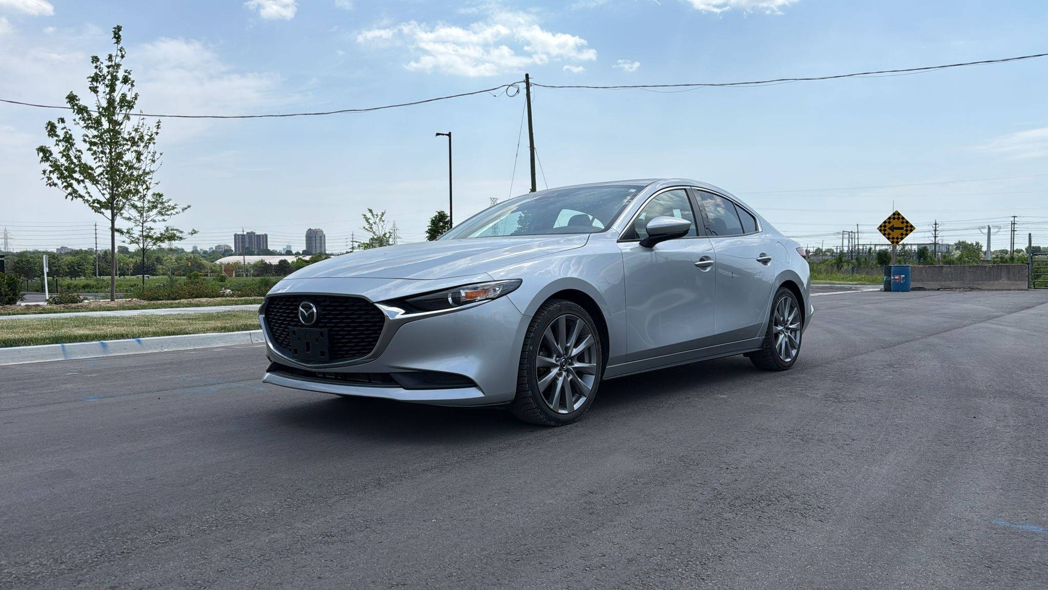 Silver 2022 Mazda MAZDA3 Preferred Sedan FWD Sedan Front-Wheel Drive Automatic