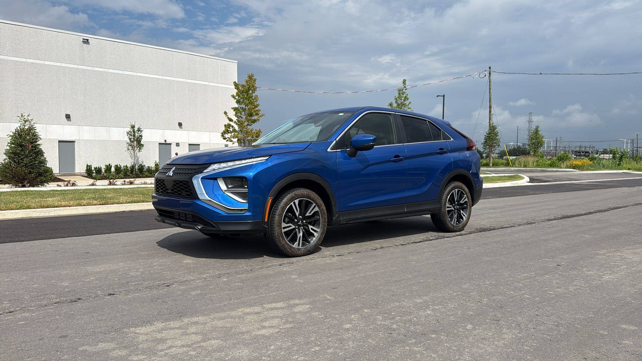 Blue 2024 Mitsubishi Eclipse Cross SUV / Crossover All-Wheel Drive Automatic