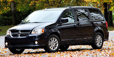 Black 2012 Dodge Grand Caravan Minivan Front-Wheel Drive Automatic