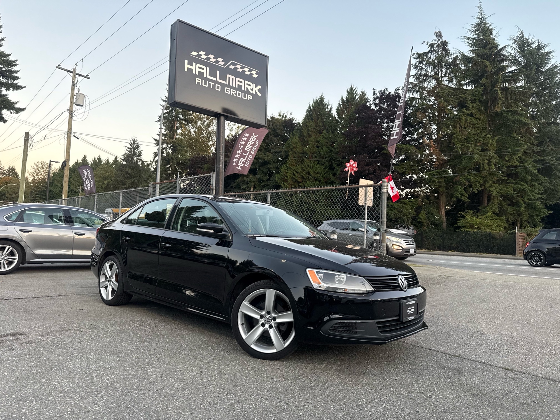 Black 2014 Volkswagen Jetta Sedan  Automatic