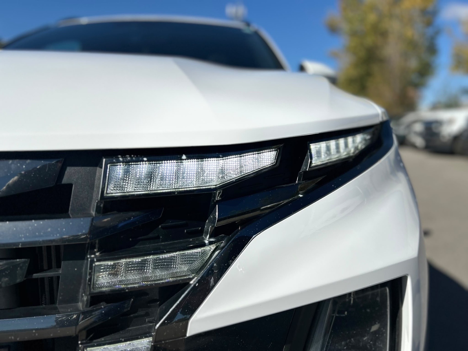 White 2022 Hyundai Santa Cruz Pickup Truck Automatic
