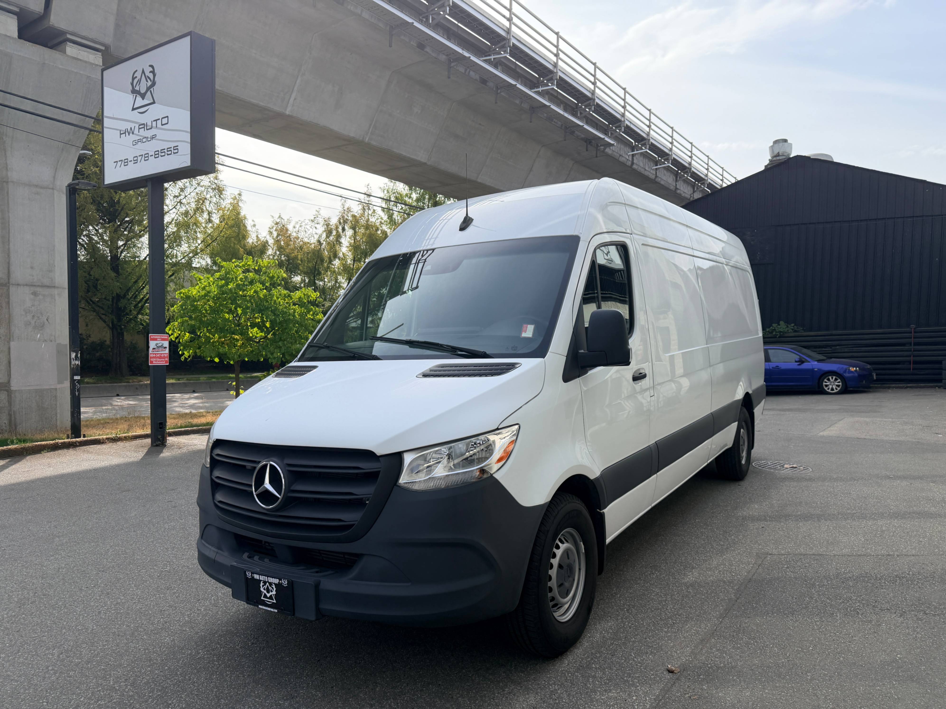 White 2021 Mercedes-Benz Sprinter Cargo Van 4X2 Automatic