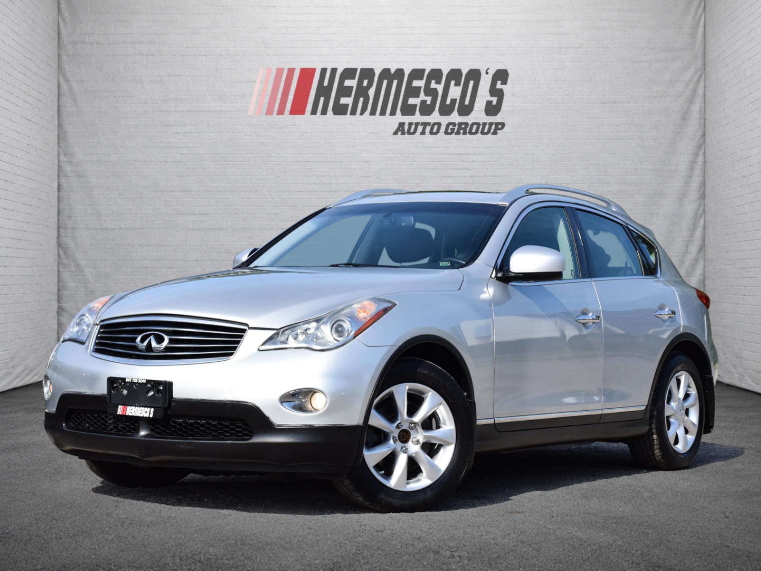 Silver 2010 INFINITI EX35 SUV / Crossover All-Wheel Drive Automatic