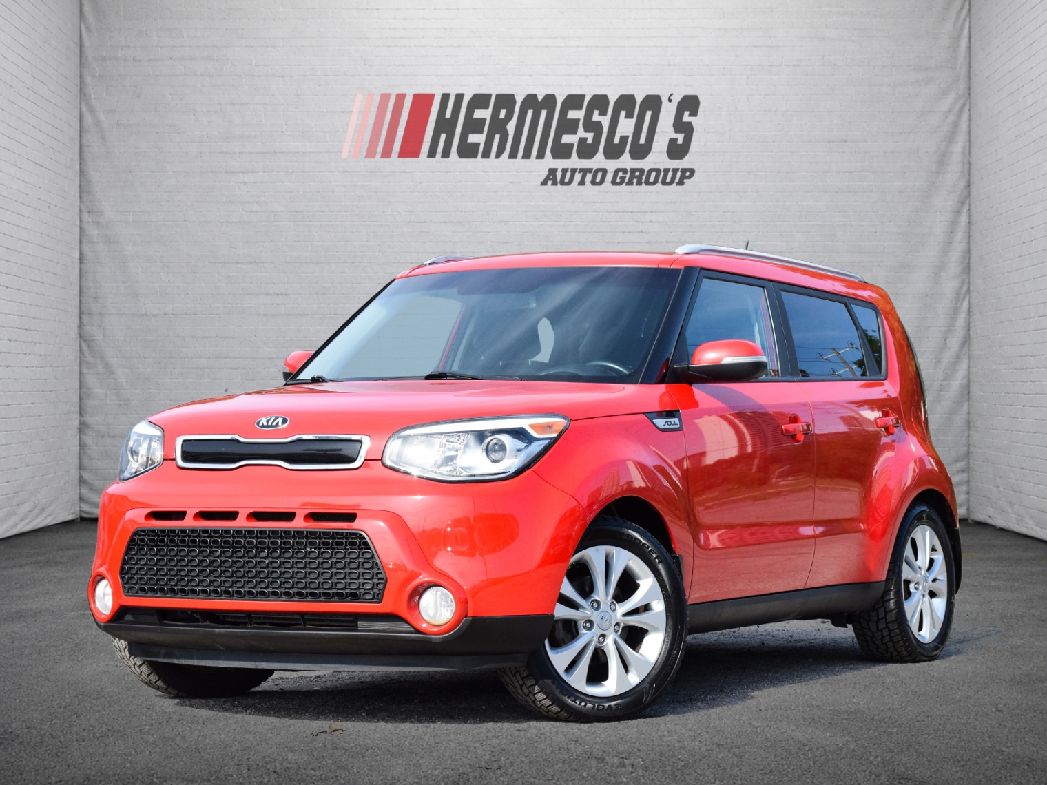 Red 2016 Kia Soul Wagon Automatic