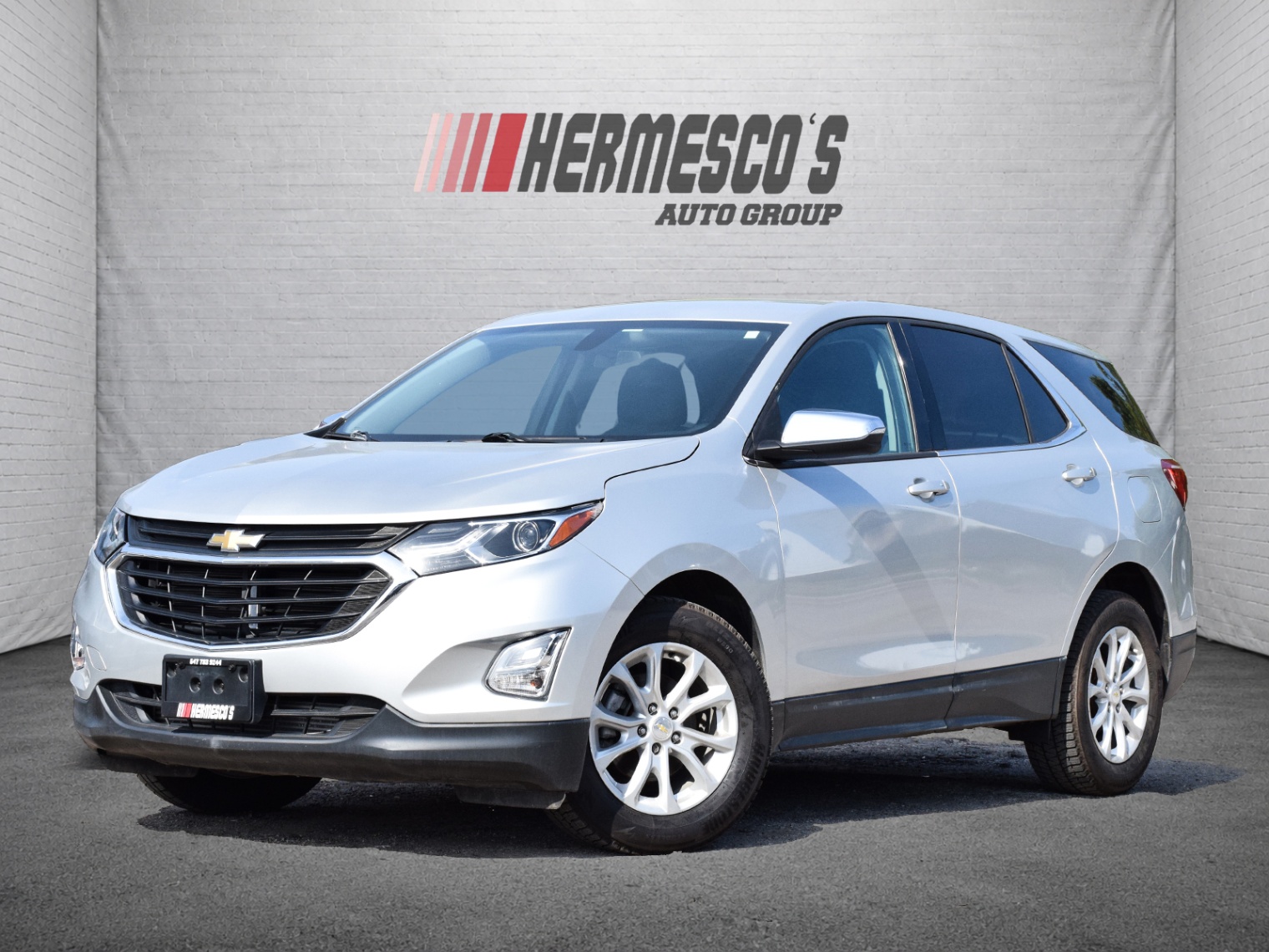 Silver 2019 Chevrolet Equinox SUV / Crossover Front-Wheel Drive Automatic