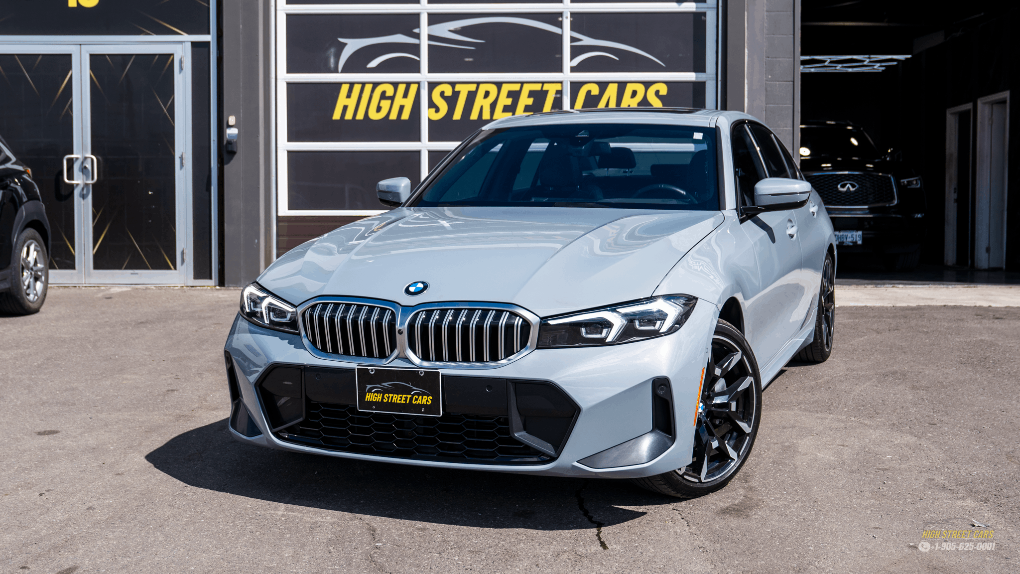 Gray 2025 BMW 3 Series 330i xDrive Sedan All-Wheel Drive Automatic