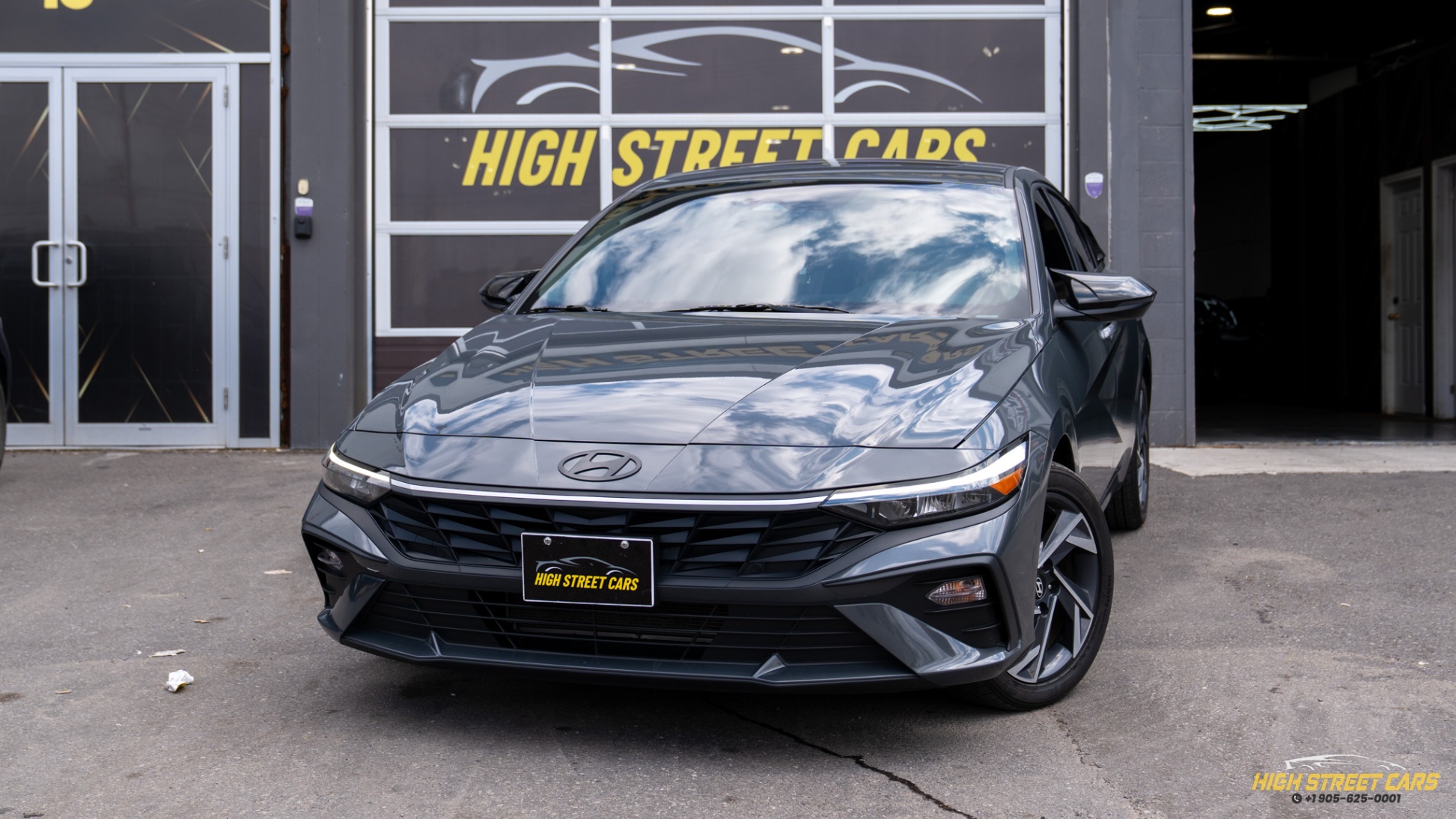 Gray 2025 Hyundai Elantra Preferred FWD Sedan Automatic