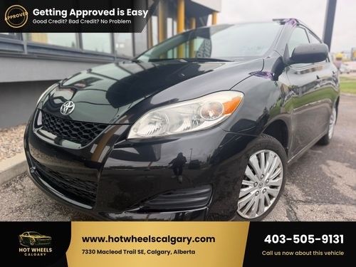 Gray 2009 Toyota Matrix Hatchback Front-Wheel Drive Automatic