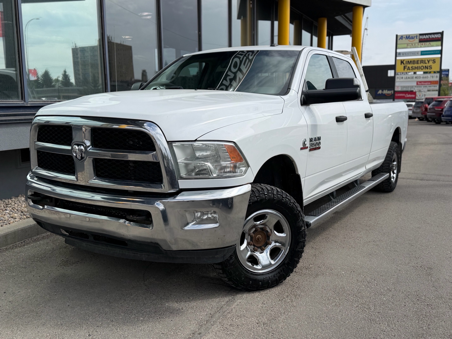 White 2017 RAM 3500 Pickup Truck  Automatic