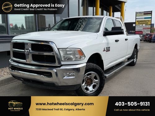 White 2017 RAM 3500 Pickup Truck  Automatic