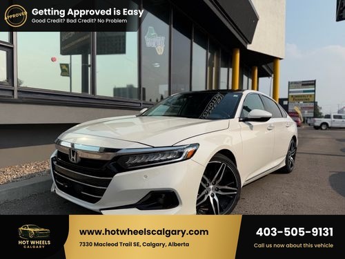 White 2022 Honda Accord Sedan Front-Wheel Drive Automatic