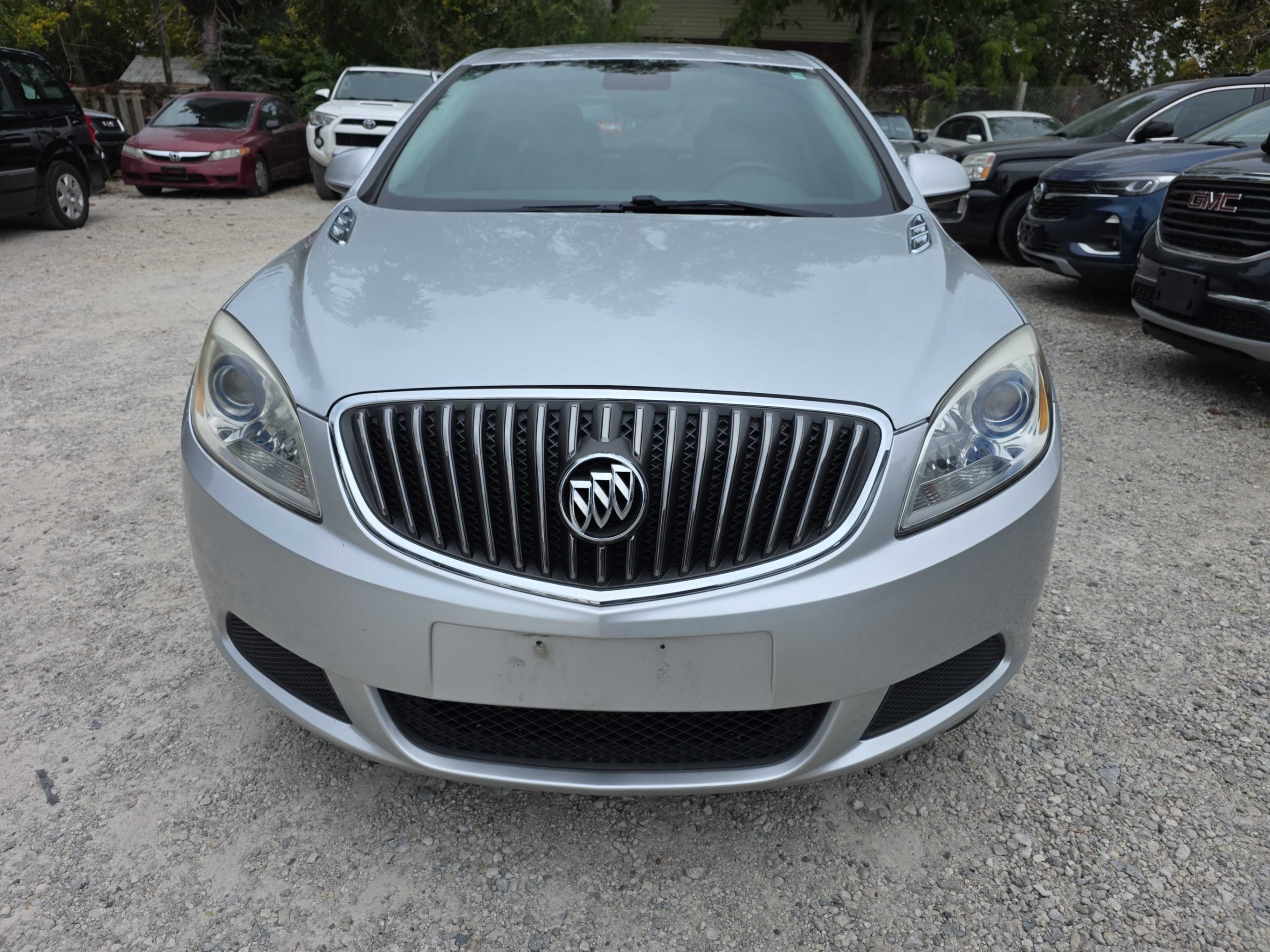 Silver 2015 Buick Verano Sedan Front-Wheel Drive Automatic