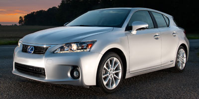 White 2013 Lexus CT Hybrid Wagon Front-Wheel Drive Automatic