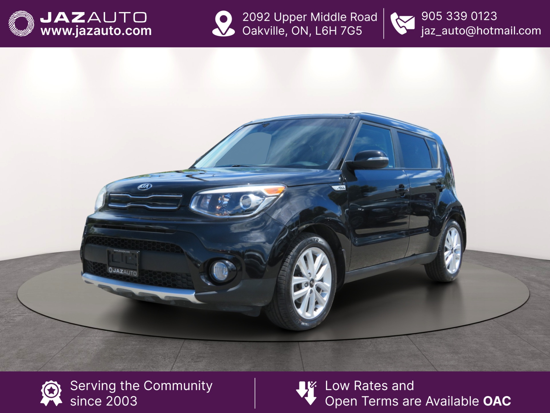 Black 2018 Kia Soul Wagon Automatic