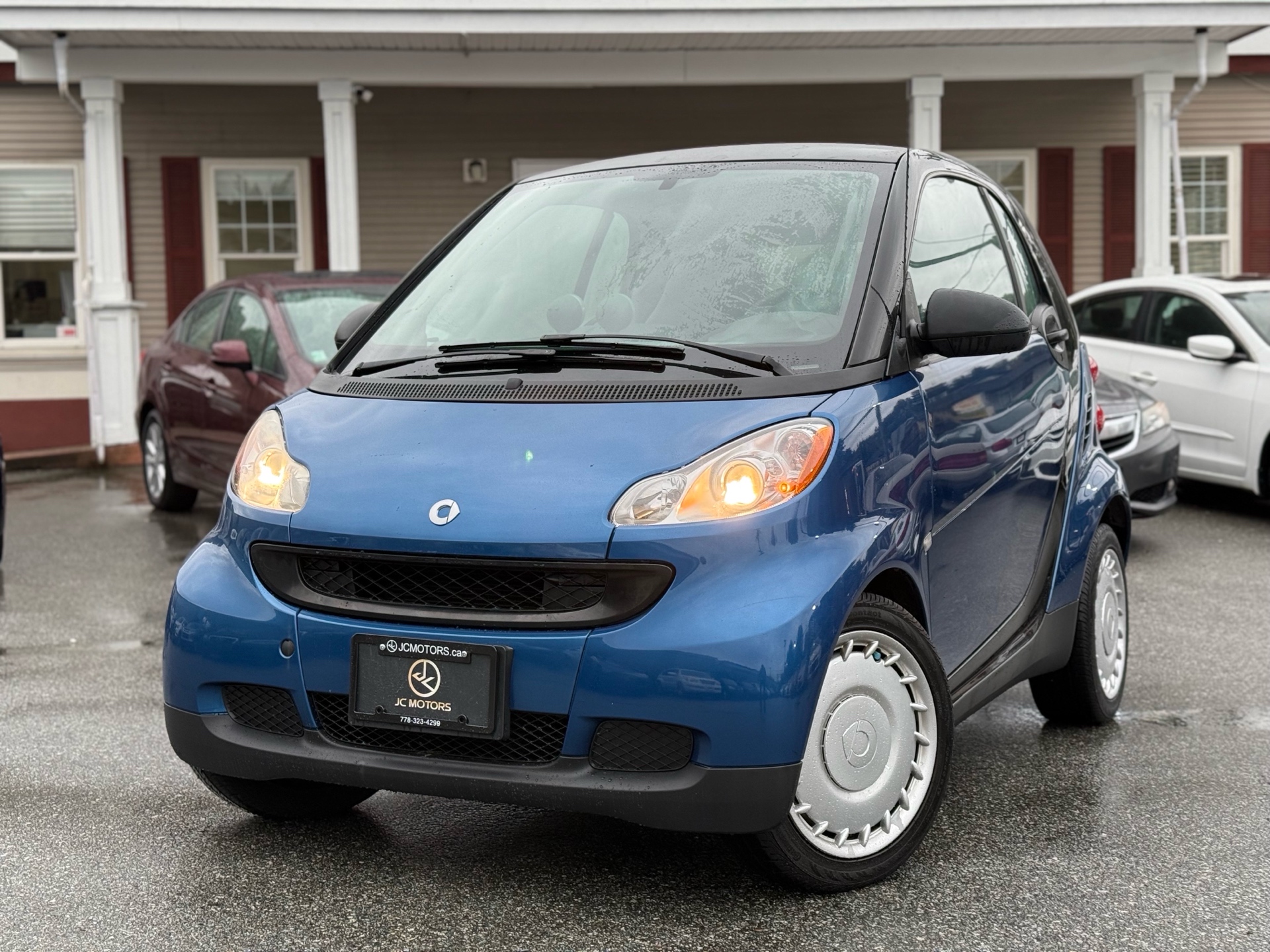 Blue 2008 smart fortwo Hatchback Rear-Wheel Drive Automatic