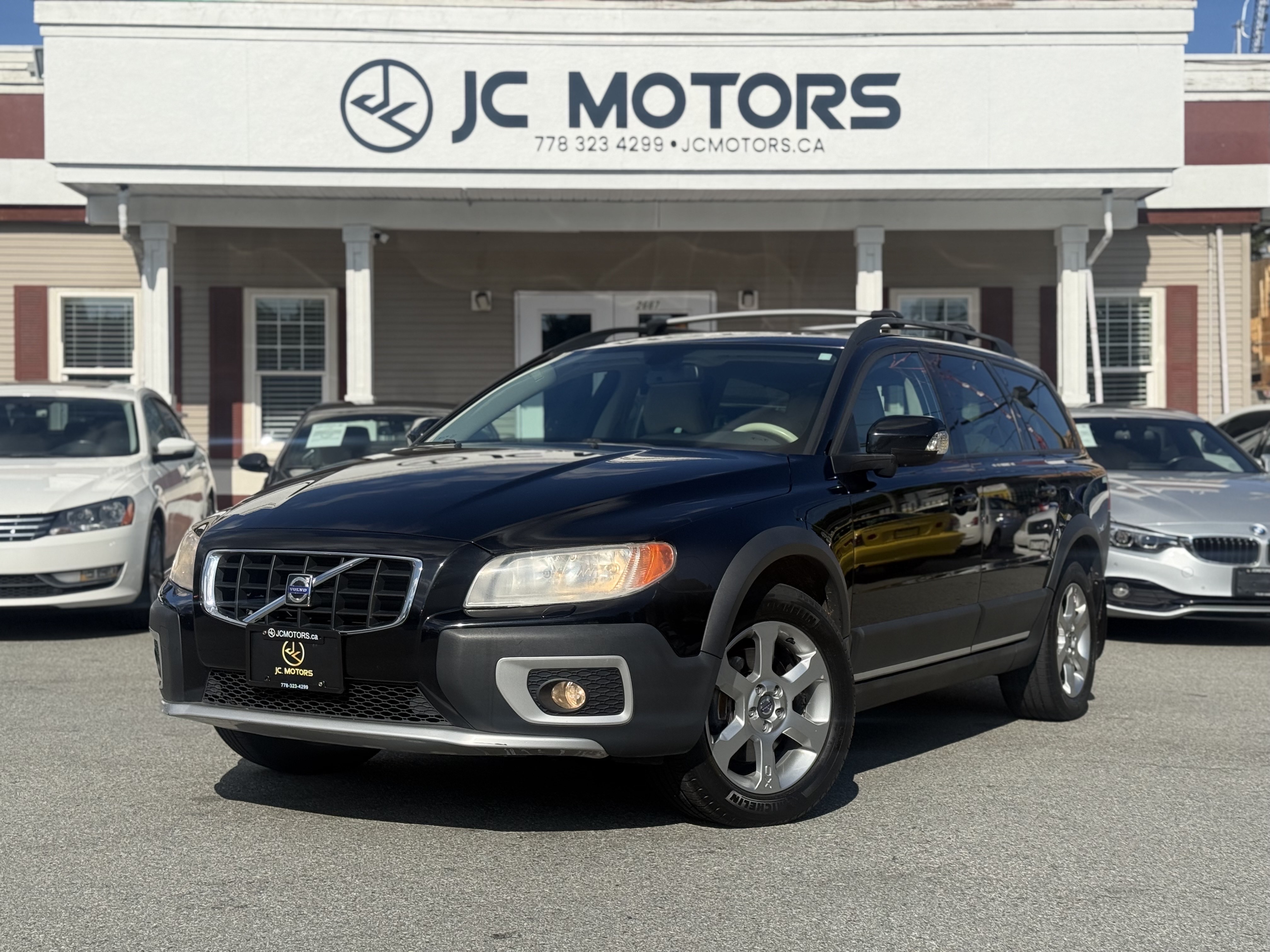 Black 2008 Volvo XC70 Wagon All-Wheel Drive Automatic