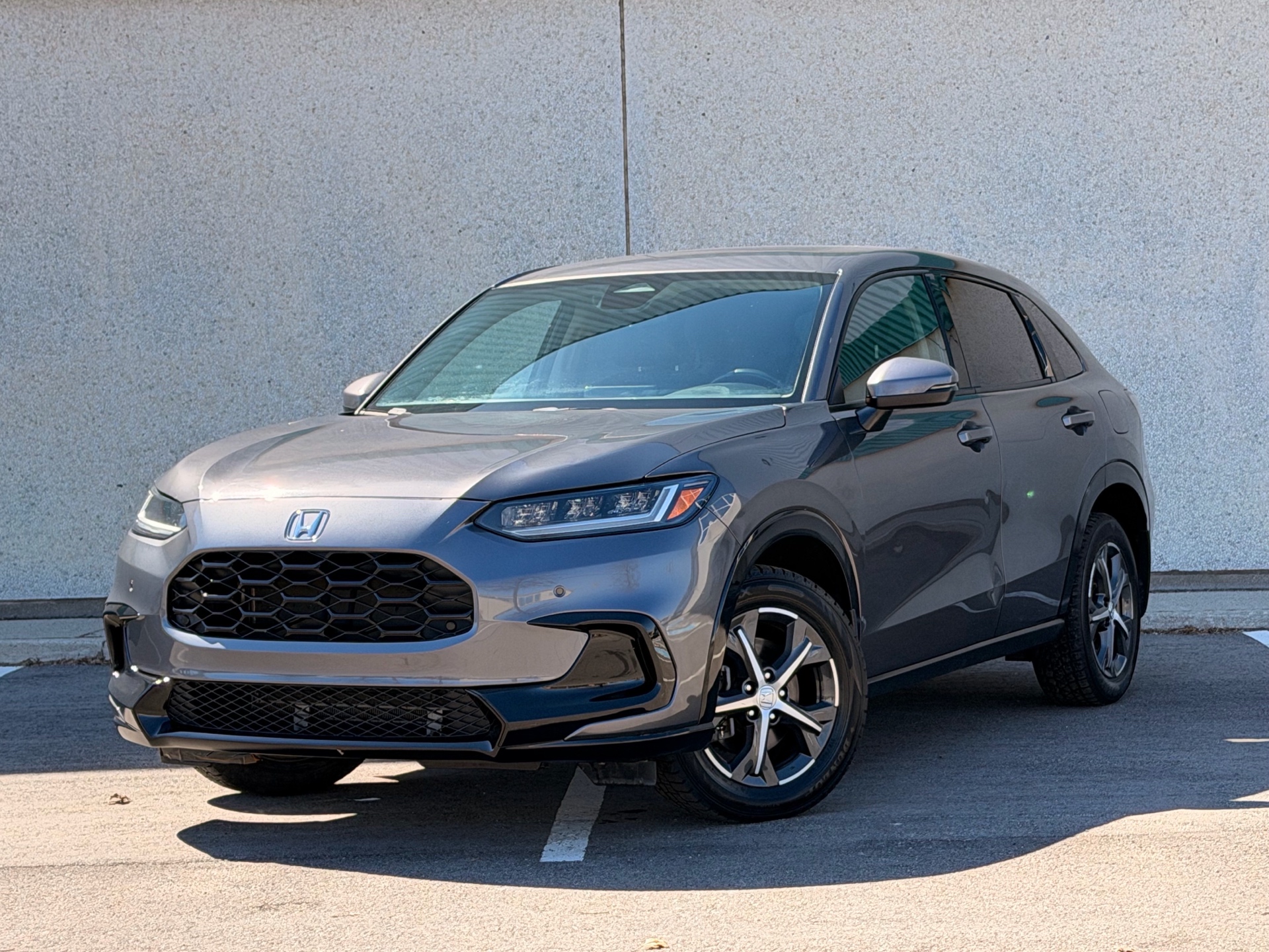 Gray 2023 Honda HR-V SUV / Crossover All-Wheel Drive Automatic