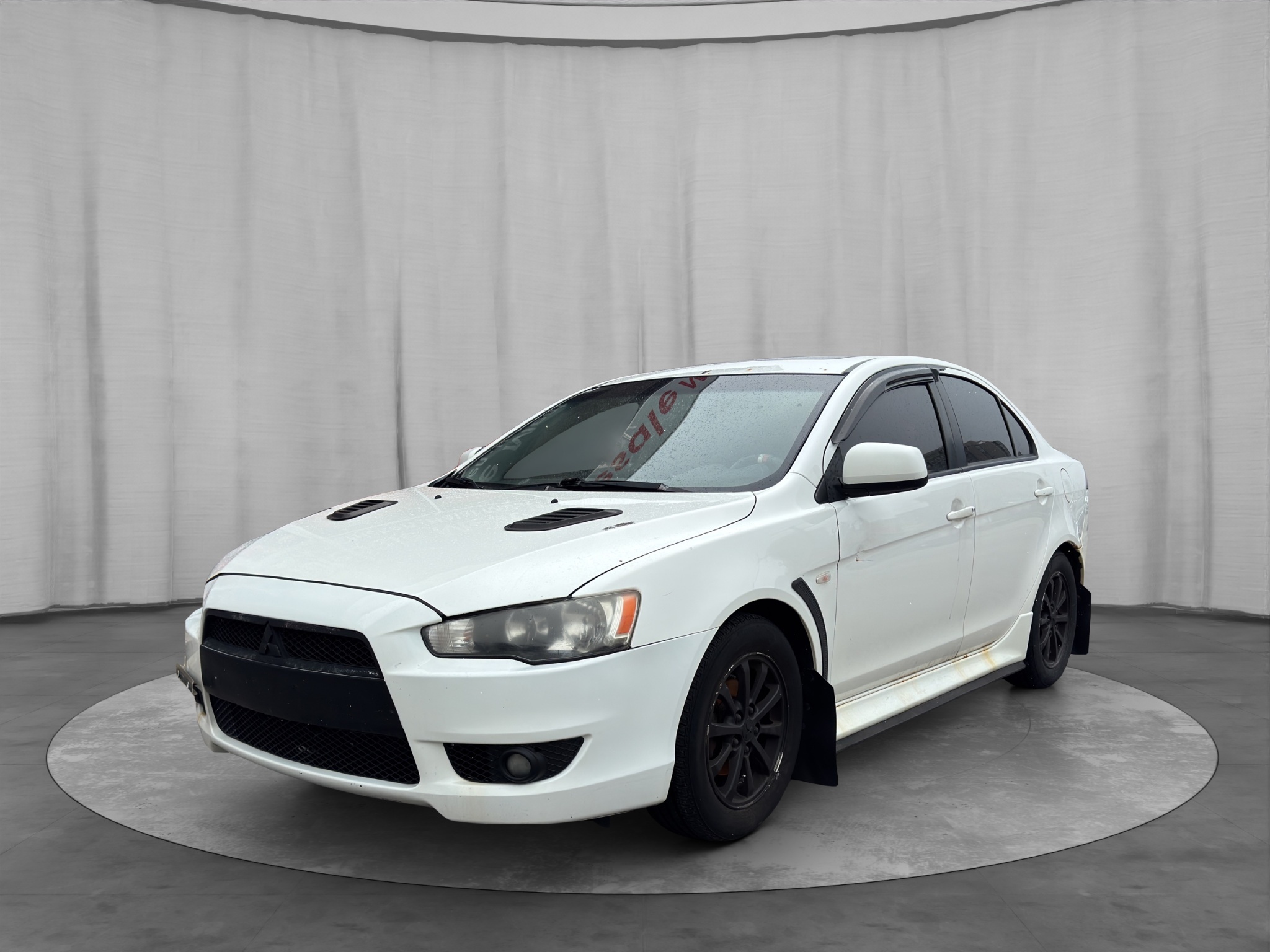 White 2011 Mitsubishi Lancer SE Sedan Automatic