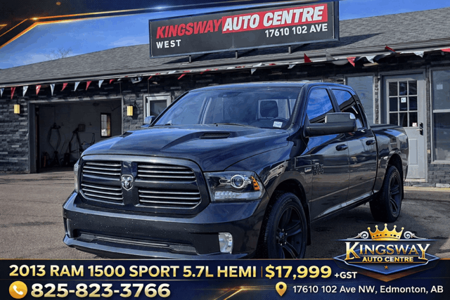 2013 RAM 1500 Sport Crew Cab 4WD