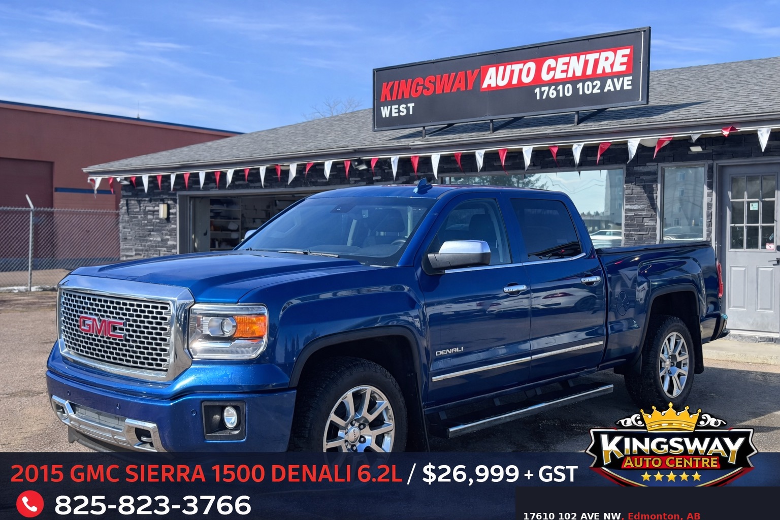 2015 GMC Sierra 1500 Denali Crew Cab 4WD