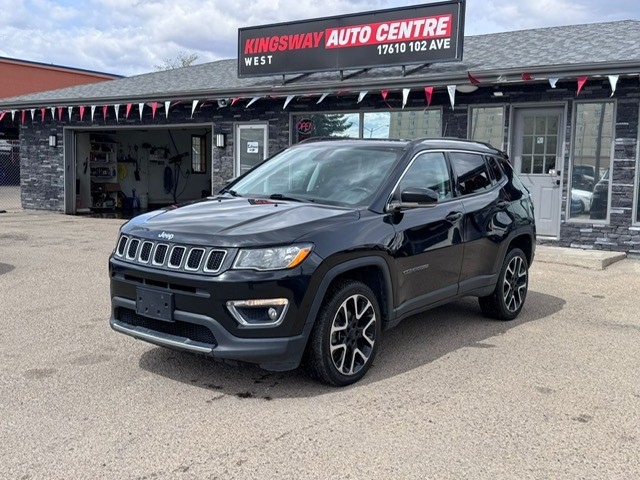 Black 2017 Jeep Compass SUV / Crossover Four-Wheel Drive Automatic