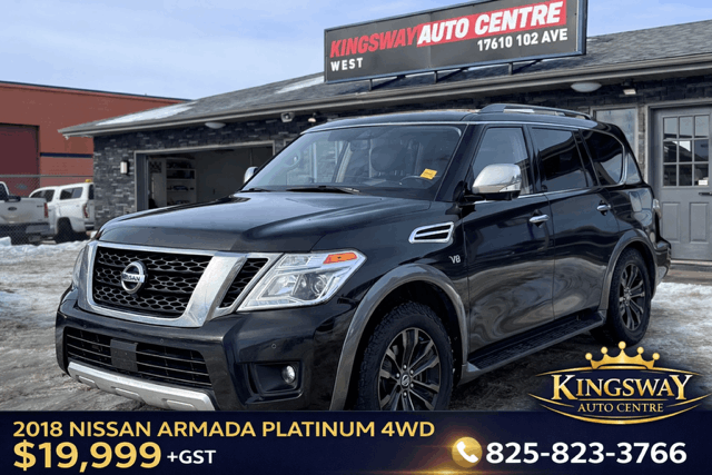 2018 Nissan Armada Platinum 4WD