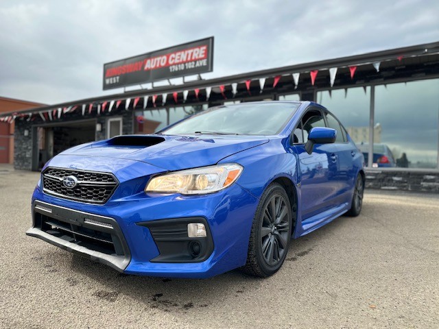 Util Lightning blue 2018 Subaru WRX Sedan All-Wheel Drive Manual