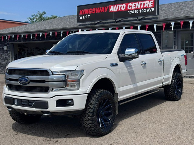 White 2019 Ford F-150 Pickup Truck Four-Wheel Drive Automatic