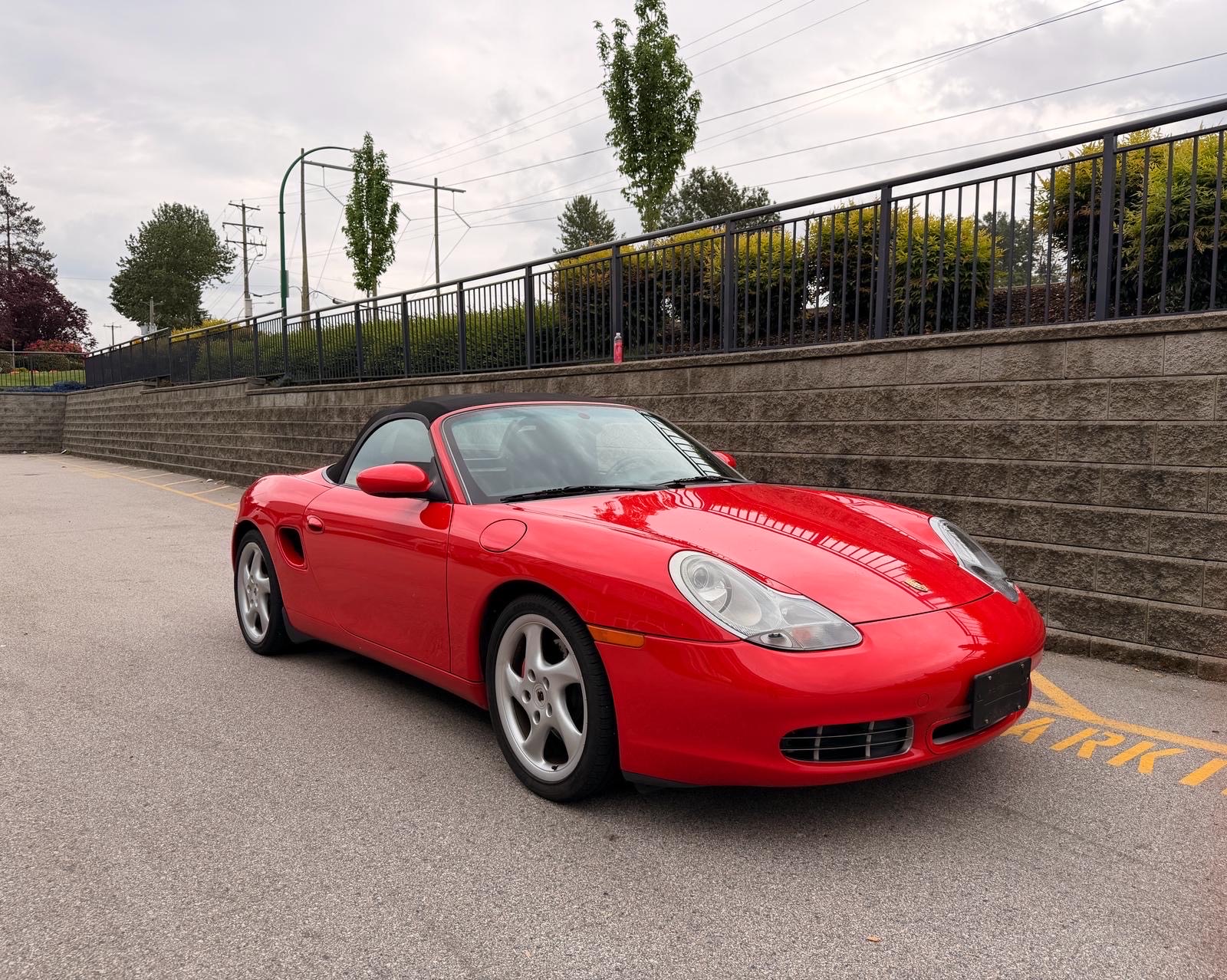 Red 2001 Porsche Boxster S Convertible Rear-Wheel Drive Automatic